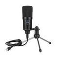 thumbnail image 3 of EIMELI USB Microphone,Fifine Metal Condenser Recording Microphone for Laptop MAC or Windows Cardioid Studio Recording Vocals, Voice Overs,Streaming Broadcast and YouTube, 3 of 8