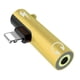 thumbnail image 1 of Adaptador divisor de audio 2 en 1, cargador, adaptador auxiliar de auriculares de 3,5 mm para iPhone, 1 of 8