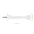 thumbnail image 2 of unbranded Sturdy White Door Stopper Wall Protector Prevents Hits with Fine Craftsmanship, 2 of 8