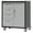 Black & Gray, variant on Tcbosik 3 Drawers Storage Cabinet on Wheels, Metal Tool Cabinet, Heavy Duty Rolling Storage Chest for Home Office Garage Basement, Easy Assembly, Black & Gray
