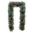 thumbnail image 3 of 9' Decorated Garland with Pre-Lit Micro LED LIghts, Assorted Colors, 3 of 5