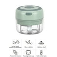 thumbnail image 1 of Household Electric Mini Garlic Chopper Food Chopper with Two Blade, Vegetable Chopper Mini Chopper for, 1 of 8