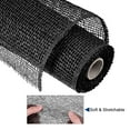 thumbnail image 3 of Uxcell PP Burlap Mesh Decorative Wrapping Ribbon 1 Roll Black, 3 of 5