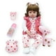 thumbnail image 1 of Muñeca Muñeca Reborn de silicona de simulación de 48cm, juguete de Playmate para niña, muñecas para bebés recién nacidos, 1 of 5