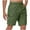 Mens Shorts Army Green, variant on 4X-5X Big & Tall Cargo Shorts for Men Plus Size Cotton-Blend Drawstring Elastic Waist Casual Solid Straight Wide Leg Work Short with Pockets