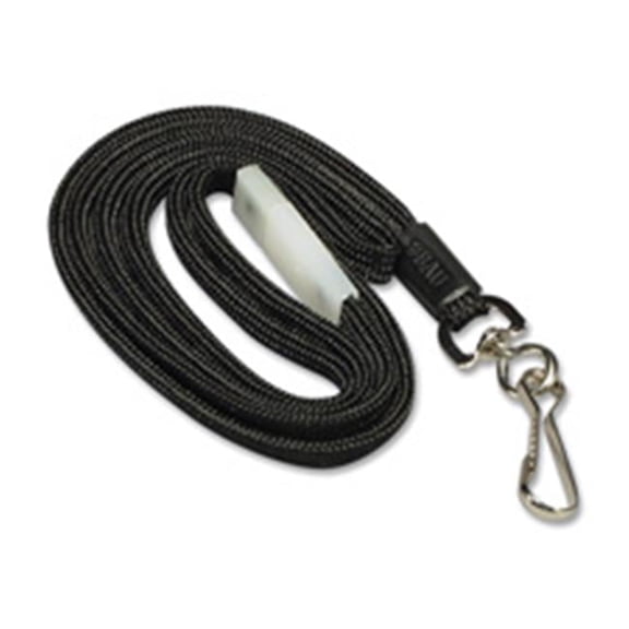 DDI 932114 Baumgartens Breakaway Lanyard  w/ Hook  36''  Black Case of 17