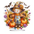 thumbnail image 4 of Adornos Acrílicos Golden Retriever Halloween Con Forma Especial, 4 of 7