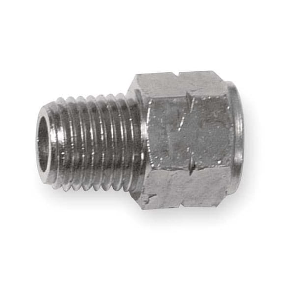 Aignep Usa Adapter, Nickel-Plated Brass, 1/8 in 82242N-02-02