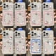 thumbnail image 2 of Sanrios Hellos Kittys-funda transparente anticaída para iPhone, funda con soporte de tarjeta para iPhone 16, 15, 14, 13, 12, 11, Mini Pro Max, X, XR, XSMax, 7, 8 Plus, SE20, 2 of 5