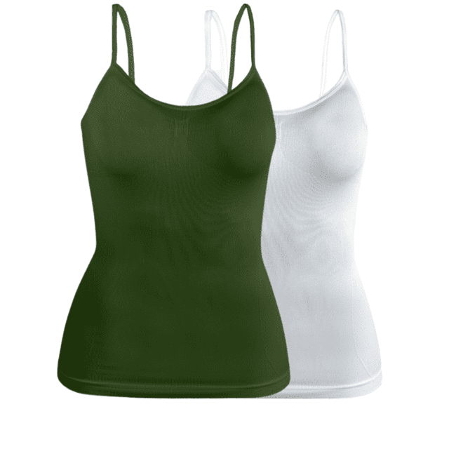 Set De Dos Blusas Mujer Tirantes Unitalla Casual Blusa Crop Top Dama
