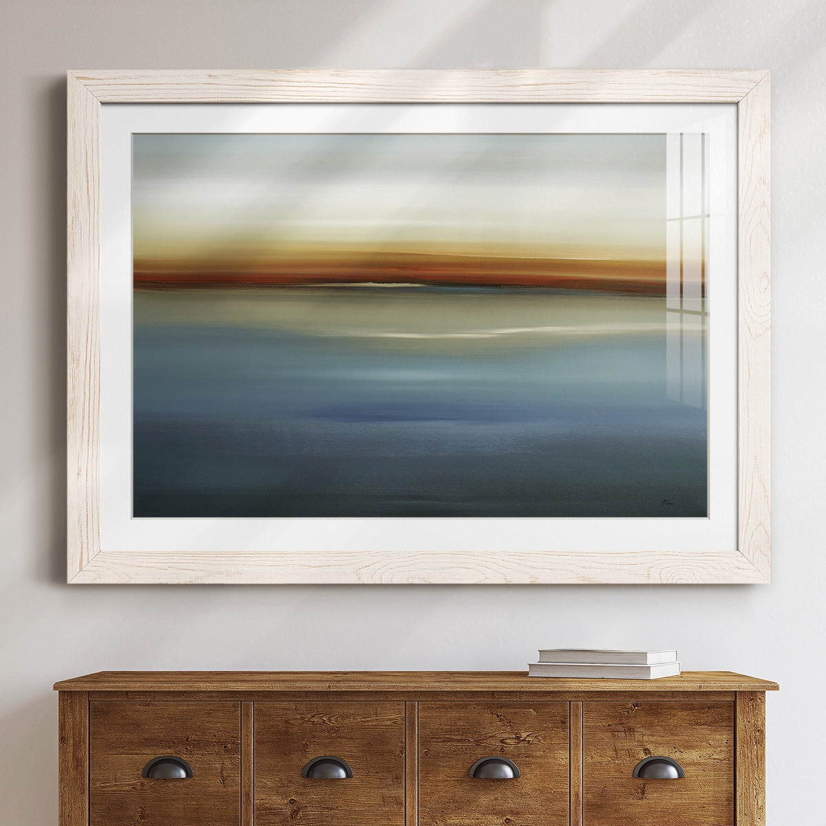 Beside the Blue II-Premium Framed Print - Ready to Hang