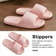 thumbnail image 4 of Zapatillas ligeras con suela de plataforma suave para mujer, zapatos antideslizantes con punta abierta resistentes al desgaste para interiores y exteriores, 4 of 7