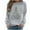 Gray, variant on nerohusy Christmas Shirts for Women Long Sleeve Casual Xmas Tree Graphci Cute Party Holiday Tees Fashion Fall Pullover Tops 2025 Army Green,XXL