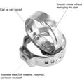 thumbnail image 3 of Durable Hose Clamp Selection, 304 Stainless Steel Pex Crimp Rings Kit With Sealing Pressure And No Protrusion No Gap Inner Design, Perfect For Automotive Industrial Use,, 3 of 5