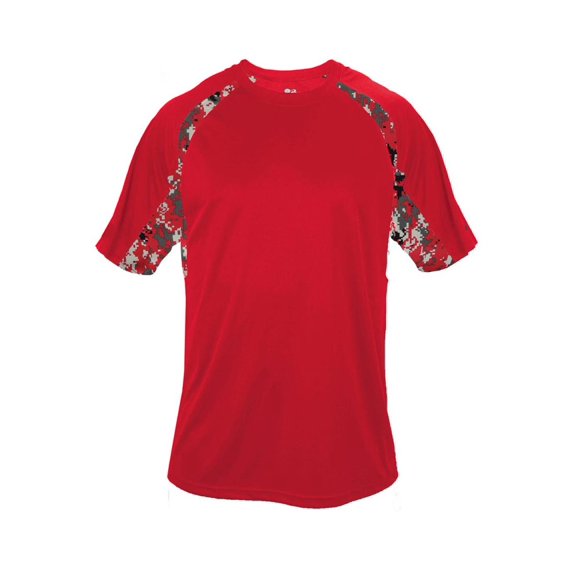 Badger T-Shirts Digital Camo Youth Hook T-Shirt