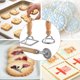 thumbnail image 5 of Molde para ravioles con rueda rodante, molde para pasta con mango de madera y borde estriado, cortador de ravioles y almohadilla de prensa, para pasta, ravioles, lasaña (juego de 3 con cortador de galletas) Excelente Rendimiento ER000051SX, 5 of 5