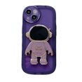 thumbnail image 1 of 3D Plating Astronaut Hidden Stand Case Cover Cute Astronaut Stand Phone Case para IPhone 13 Cover, 1 of 3