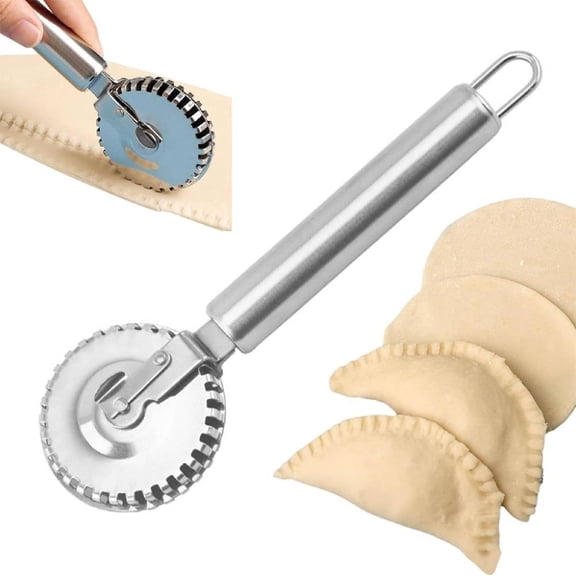 Pastry and Pasta Cutting Wheel, Perfect for Cutting, Sealing, and Crimping Fresh Pasta and Pastry Dough