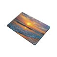 thumbnail image 3 of FCXZI Sunset Ocean Beach Diatom Mud Mats Non-Slip Fast Absorption 24x16in, 3 of 5