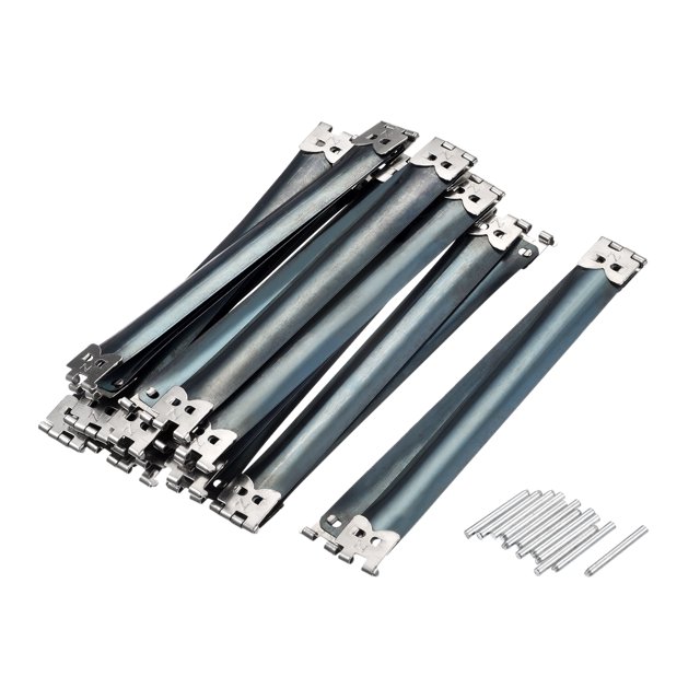 Metal Interno Flexible Marco - 10uds 120mm/4,7" Bolso Bisagras Resorte Clips para Moneda Bolsa Costura Monedero Fabricación Bricolaje