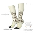thumbnail image 4 of Vsdgher Wild West Desert With Cowboys Knee Socks, High Socks Long Stretchy Sock Women Knee High Stocking, Long Socks for Women, 4 of 6