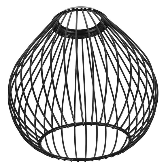 HOMEMAXS Hollow Lamp Shade Metal Lampshade Iron Wire Light Cover Vintage Ceiling Lampshade