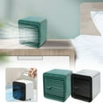 thumbnail image 3 of USB Portable Air Cooler Humidifier with 3 Speeds 750ml Tank for Home Office Outdoor Freon-Free Evaporative Cooling Fan Mute Design Upgraded Filter 8-12掳C Cooling Area, 3 of 8