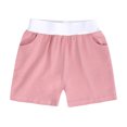 thumbnail image 5 of AherBiu Baby Toddler Clothes 2 Piece Summer Outfits for Boys Girls Short Sleeve Tops Tees Shorts Set Sweatsuits, 5 of 6