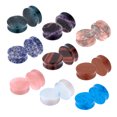 thumbnail image 2 of BodyJ4You 18PC Stone Ear Plugs 24mm Double Flare Saddle Stretching Gauges Expander, 2 of 6