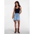 thumbnail image 3 of Scenario Women's Denim Mini Skirt, Sizes 0-20, 3 of 6