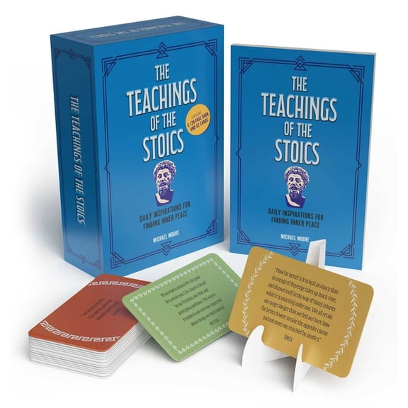 Sirius Inspiration Kits The Teachings of the Stoics Book & Card Deck: Includes 128-Page Book and 52 Cards, (Paperback)