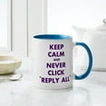 thumbnail image 4 of CafePress - Never Reply All Mug - 11 oz Ceramic Mug - Novelty Coffee Tea Cup, 4 of 4