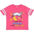 thumbnail image 3 of Inktastic I Love My Grandma to the Moon and Back Cute Sheep Boys or Girls Toddler T-Shirt, 3 of 5