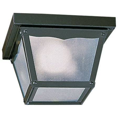 

Quorum International Q3080-7 1 Light Flushmount Outdoor Ceiling Fixture - Black