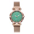 thumbnail image 1 of Reloj Gypsophila Starry Sky Watch Reloj de cuarzo para mujer Lazy Magnet Strap Reloj magnético, verde ZefeiWu 8390614005815, 1 of 1