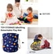 thumbnail image 3 of Bolsa para guardar juguetes, cesta para guardar juguetes y tapete de juego, cesta plegable para guardar juguetes con tapete de juego para niños, para uso en interiores y exteriores., 3 of 5