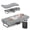 Gray-75“*31”, variant on Anyhave Portable Folding Bed  with Memory Foam Mattress, Foldable Guest Bed, Heavy Duty Metal Frame Wheels, Space Saving, 75" x 31"