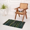 thumbnail image 5 of KLAVATE Striped Rag Rug Hand Woven & Reversible for Living Room Chindi Rug, 5 of 5