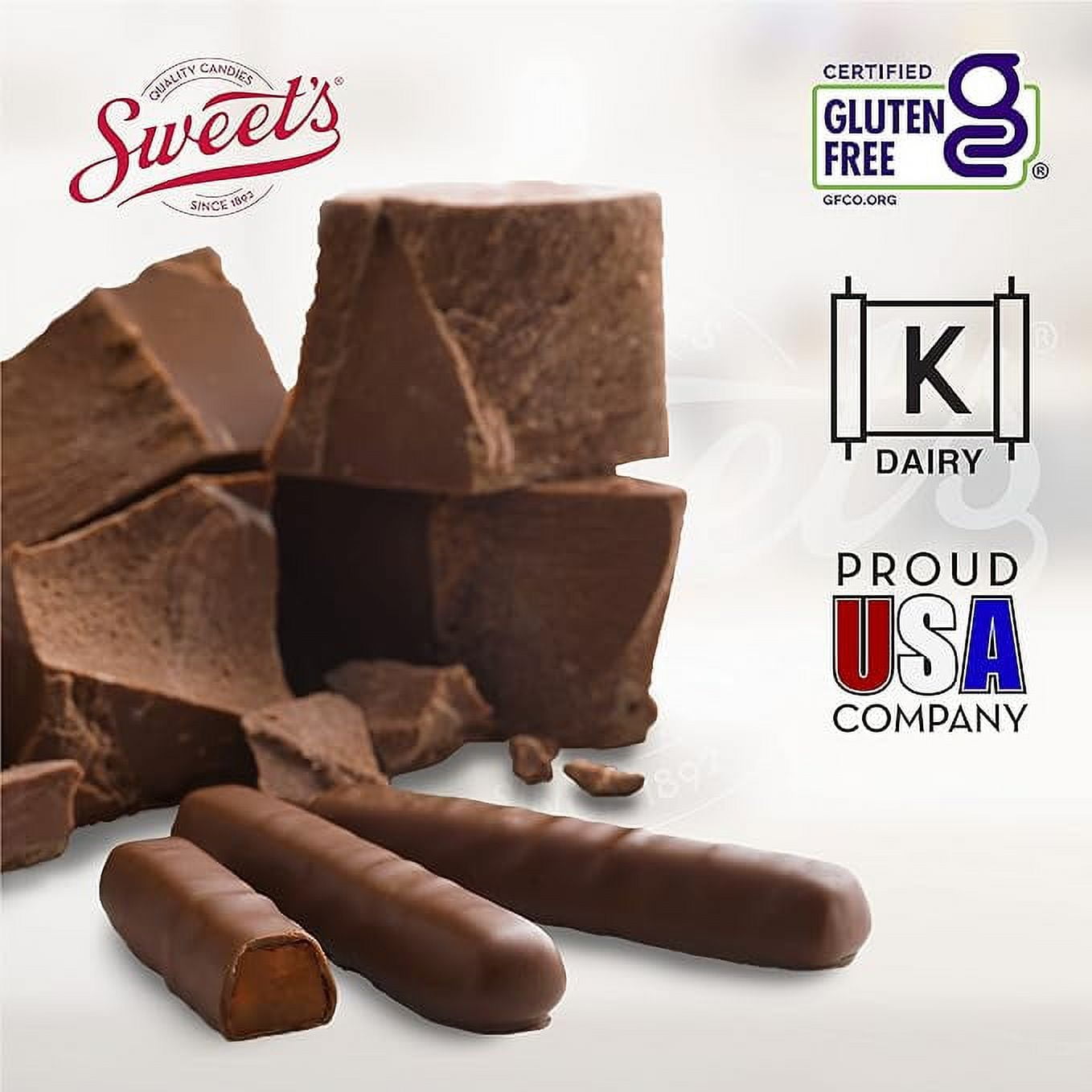 Sweet's Milk Chocolate Orange Sticks Box, 10.5 oz.