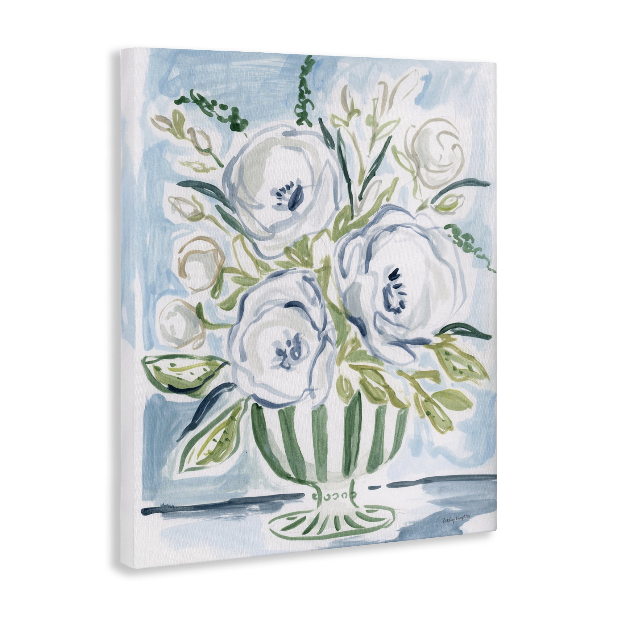 Stupell Industries Fiona Pastel Floral Bouquet Canvas Wall Art, design by Haley Knighten