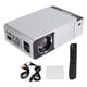 thumbnail image 1 of Mini proyector de alta definición 1080p proyector portátil WiFi LED home cinema Film proyector AC 100 a 240v enchufe de la UE plateado, 1 of 10