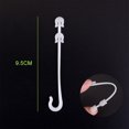 thumbnail image 3 of Qucyy 100PCS Tomato Hook Plastic Tomato Hook, Hanging Fruit Hook, 3 of 4