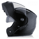 thumbnail image 4 of Casco especial para vehículos eléctricos, casco integral para hombre, casco para las cuatro estaciones, casco para motocicleta todoterreno con doble espejo revelador, 4 of 5