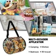 thumbnail image 5 of ZIATUBLE Sunflower Cow Toilet Paper Dispenser Cow Print Hanging Paper Towel Holder with Smooth Zipper Roll Paper Towel Storage Case Reusable Paper Pouches for Easy Storage and Carrying, 5 of 7