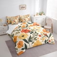 thumbnail image 3 of Castle Fairy Chic Flower 7-Piece Twin Bedding Sets for Teens Women Men,Vintage Rustic Flower Bedding Comforter Set,Botanical Plants Breathable Sheet Sets,Breathable Home Decor, 3 of 8