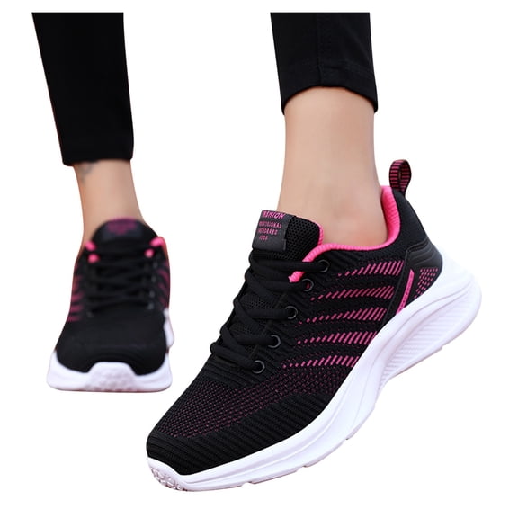Mepaouo Women's Running Walking Tennis Shoes Ultra Light Gym Workout Jogging Cross Training Sneakers
