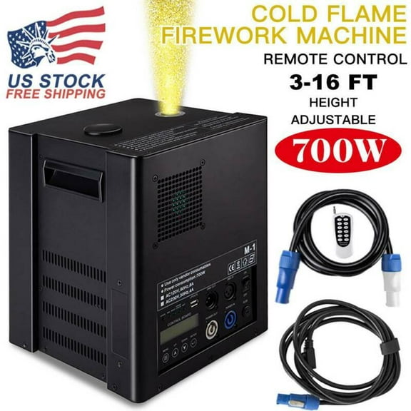 Datingday 700W DJ Party Cold Spark Shine Firework Machine Stage Great Effect DMX Machines
