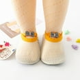 thumbnail image 3 of Eashery Baby Boy Girl Shoes Breathable Walking Sock Shoes Non-Slip First Walkers Toddler Sandals (Yellow,9), 3 of 5
