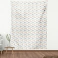 thumbnail image 3 of Ambesonne Animal Fabric by the Yard Upholstery, Pastel Cartoon Style Print, 5 Yards, White and Multicolor, 3 of 4