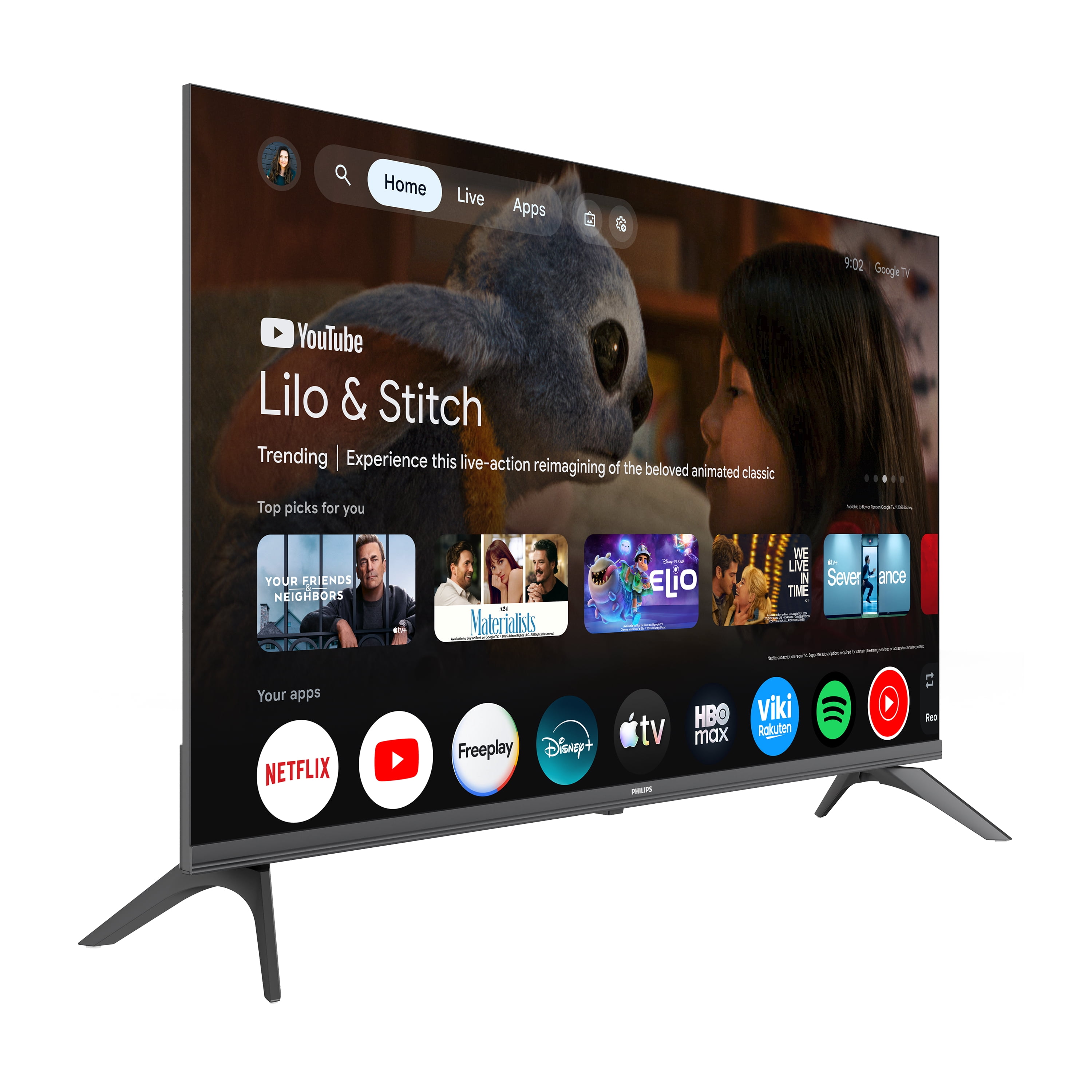 Philips 32" Class HD (720p) Google Smart LED TV (32PFL6446/F7)